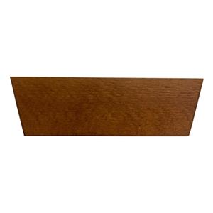 Furniture Legs Europe Vierkanten schuinaflopende houten kersen meubelpoot 5 cm