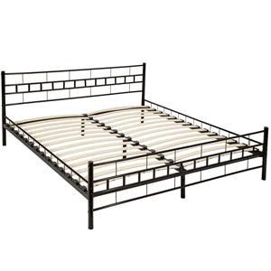 Tectake Bedframe Metalen Bed Frame Met Lattenbodem 200*180 Cm 401720