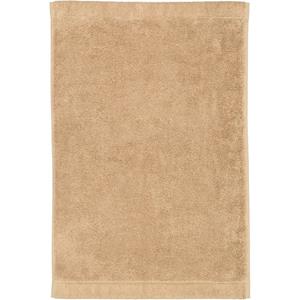 Cawö Cawo Lifestyle Uni Gastendoekje 30x50 caramel
