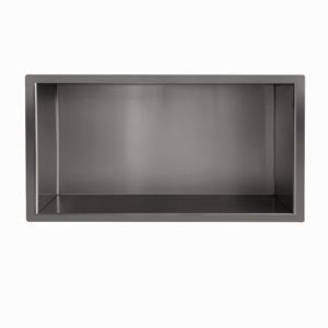 Wiesbaden inbouwnis 30x60x7 gunmetal