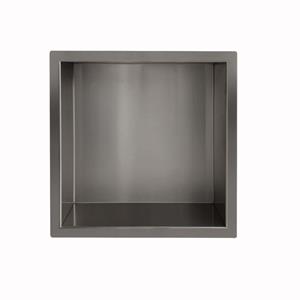 Wiesbaden inbouwnis 30x30x10 gunmetal