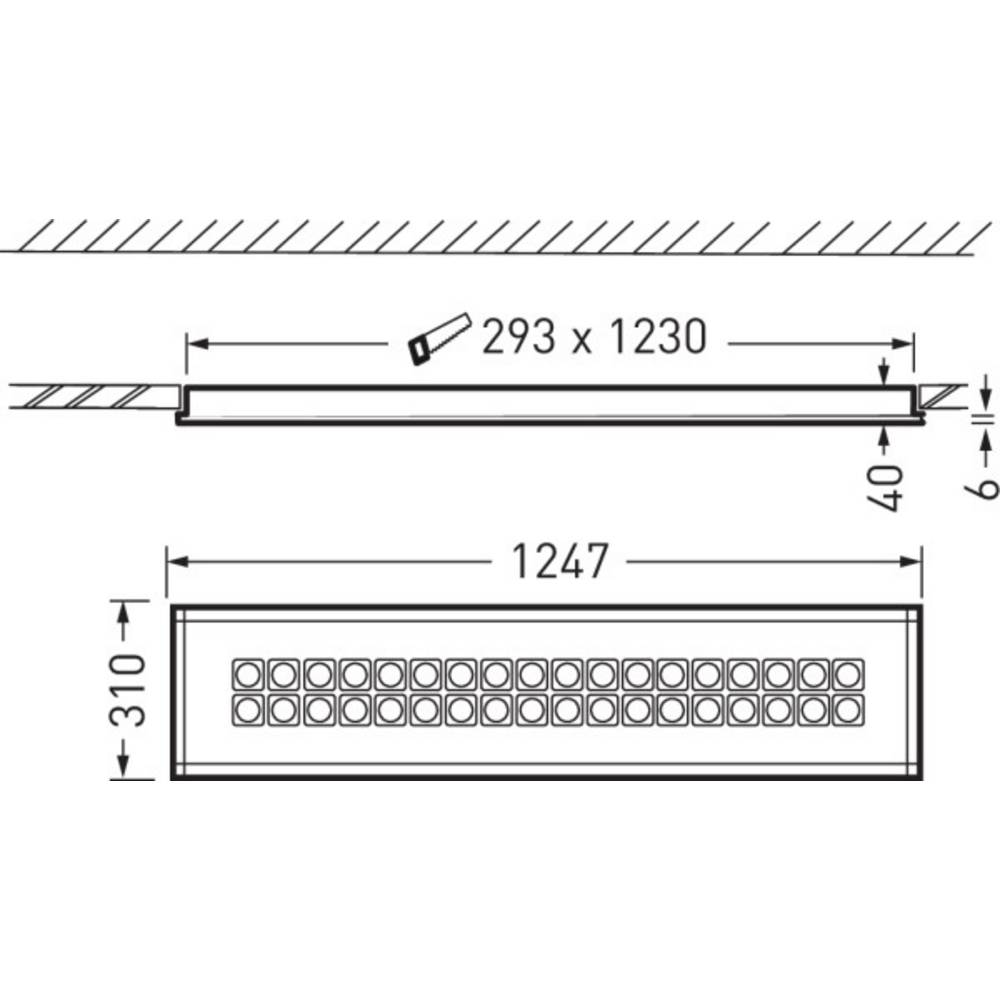 Trilux 7620751 Creavo M57 #7620751 LED-Deckenleuchte LED 25W Weiß