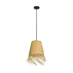EGLO Hängeleuchte Aycliffe mit Rattanschirm, Ø 30 cm