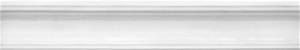 Moldura Colonial White tegelplint 5x30cm glans