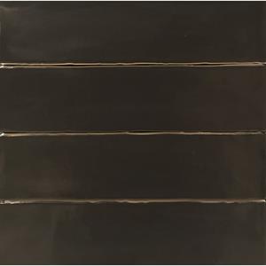 Estudio Wandtegel Camden Black Glossy Glans Zwart 30x7,5 cm - Teb142195