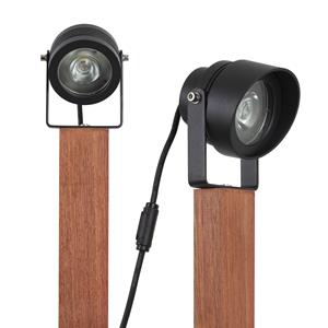 KS Verlichting Buitenlamp Tree beamer Tuinspot zwart sokkel