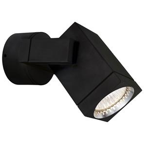 Nostalux LED Muurspot Cubic Zwart buitenverlichting