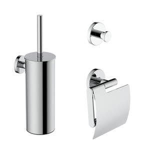 Mueller Hilton toiletaccessoiresset chroom