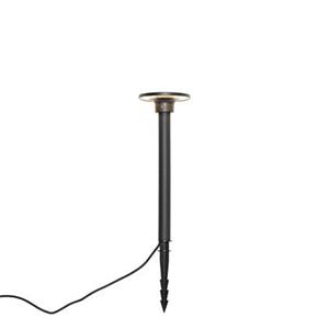 QAZQA Moderner Spießspot schwarz inkl. LED IP54 - Skyf