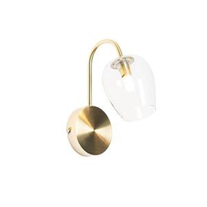 QAZQA Wandlamp elien - Goud/messing - Klassiek / Antiek - L 10cm