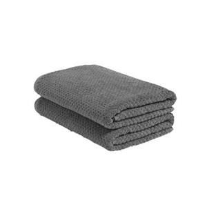 Yumeko douchelakens dots dark grey 70x140 - 2 st