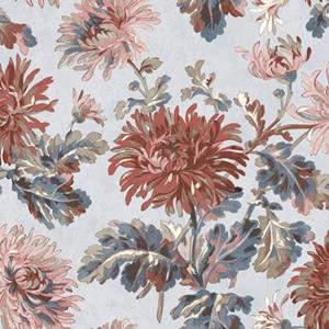 LAURA ASHLEY Vliestapete "Laura Ashley Maryam Crimson Vliestapete", geblümt, Laura Ashley Maryam Crimson Vliestapete
