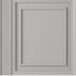 LAURA ASHLEY Vliestapete "Laura Ashley Redbrook Wood Panel Pale Steel Vliestapete", 3D-Optik, Laura Ashley Redbrook Wood Panel Pale Steel Vliestapete