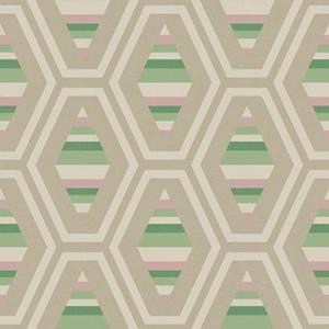 Joules Vliestapete "Hallaton Kilim Garden Greens", 3D-Optik, 3D-Optik