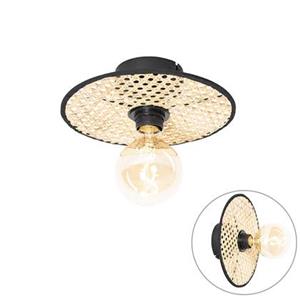 QAZQA Plafondlamp kata - Naturel - Oosters - D 25cm