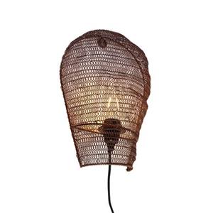 QAZQA Orientalische Wandlampe Bronze 35 cm - Nidum