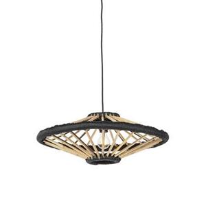 QAZQA Hanglamp evalin - Zwart - Oosters - D 60cm