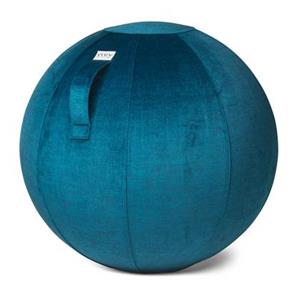 VLUV VARM Sitzball, aus Samtstoff, 700 - 750 mm, pacific