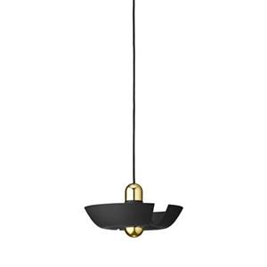 AYTM CYCNUS Pendelleuchte Klein Schwarz/ Gold