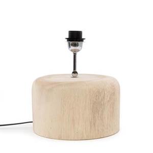 Bazar Bizar The teak wood table lamp base natural
