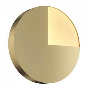 Maytoni Jupiter LED-Wandlampe, gold, Ø 25cm