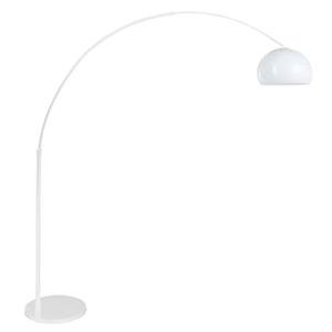 Steinhauer LIGHTING LED Bogenlampe, Stehlampe Bogenleuchte Standlampe Leselampe Wohnzimmerleuchte Mattweiß H 210 cm