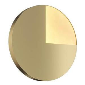 Maytoni Jupiter LED-Wandlampe, gold, Ø 38,1cm