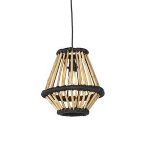 QAZQA Hanglamp evalin - Zwart - Oosters - D 32cm