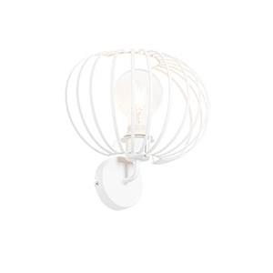 Qazqa Design Wandlamp Wit 30 Cm - Johanna