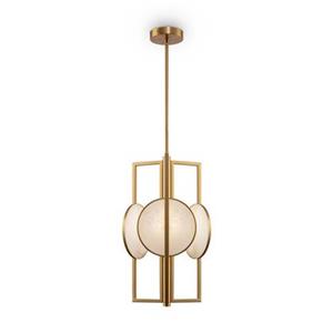 Maytoni Marmo Hängeleuchte in Gold, 3-flammig