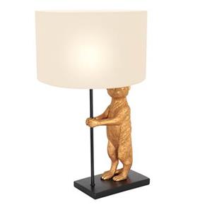 Anne Lighting Animaux tafellamp wit 50 cm hoog metaal