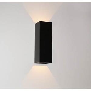 Artdelight Wandlamp Vegas 150 Zwart IP65 Led