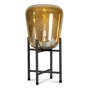 ETH Benn Gold Tafellamp 1x E27 Zwart