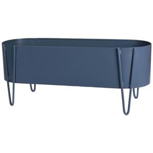 ProGarden Plantenbak 58x20x32 cm matblauw