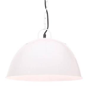 VidaXL Hanglamp industrieel vintage rond 25 W E27 41 cm wit