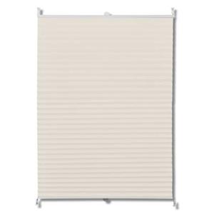 Gardine »Plissee Faltrollo Rollo Plisseerollo 70x100cm Creme«, vidaXL