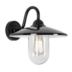 KS Verlichting Buitenlamp Brig zwart met Smart WIFI led