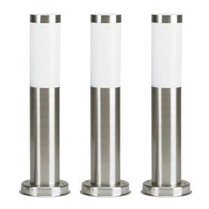 KS Verlichting Lech 3 (set van 3 stuks) RVS Tuinlamp