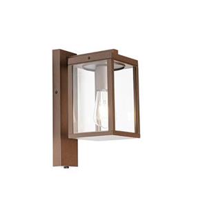 QAZQA Sensorlamp charlois - Roestbruin - Industrieel - L 14cm