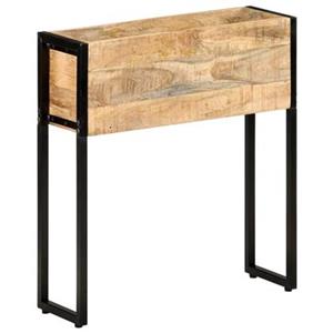 VidaXL Plantenbak 60x20x68 cm ruw mangohout