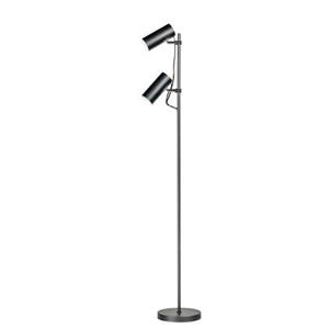 ETH Marley Vloerlamp 2x E27 Zwart