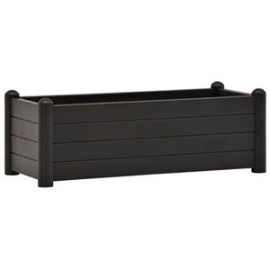 VidaXL Plantenbak verhoogd 100x43x35 cm PP antraciet