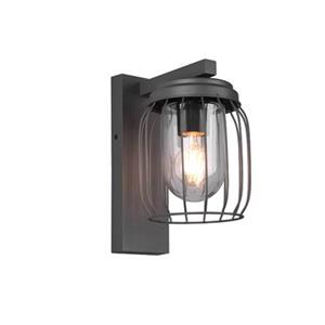 Trio Leuchten Tuela Wandlamp IP44 Antraciet