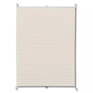 VIDAXL Plissee Faltrollo Rollo Plisseerollo 110x150cm Creme