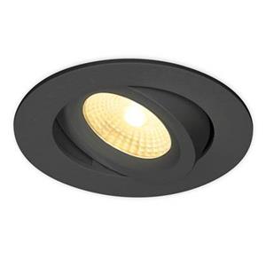 HOFTRONIC Salerno - LED Inbouwspots Badkamer IP44 Zwart