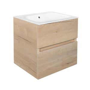 Best Design Splash badkamermeubel 60cm met kraangat eiken