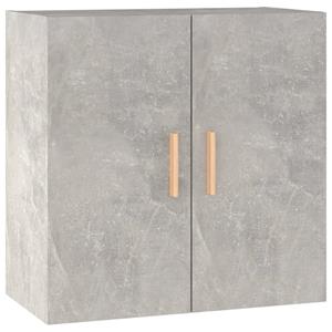 vidaXL Wandschrank Betongrau 60x30x60 cm Holzwerkstoff 