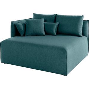 Elbgestoeber Ottomane Elbdock korte lounge-module - zelf samenstellen, breedte 138 cm, diepte 128 cm
