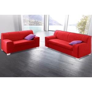 DOMO collection Polstergarnitur "Amando", (Spar-Set), bestehend aus 2er- und 3er-Sofa