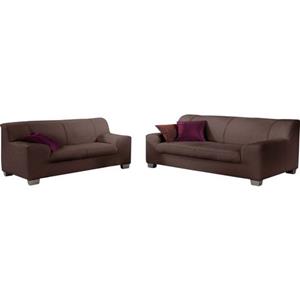 DOMO collection Polstergarnitur "Amando", (Spar-Set), bestehend aus 2er- und 3er-Sofa